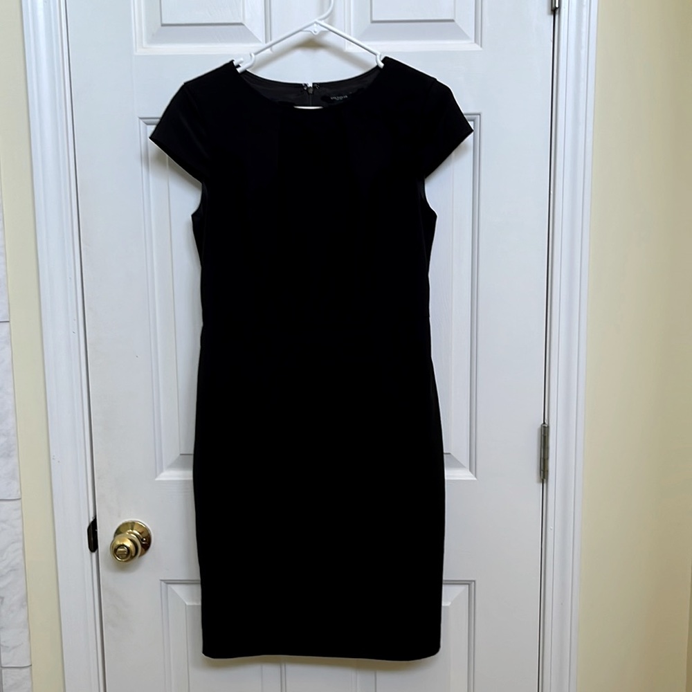 Ann Taylor black suiting dress, size 6